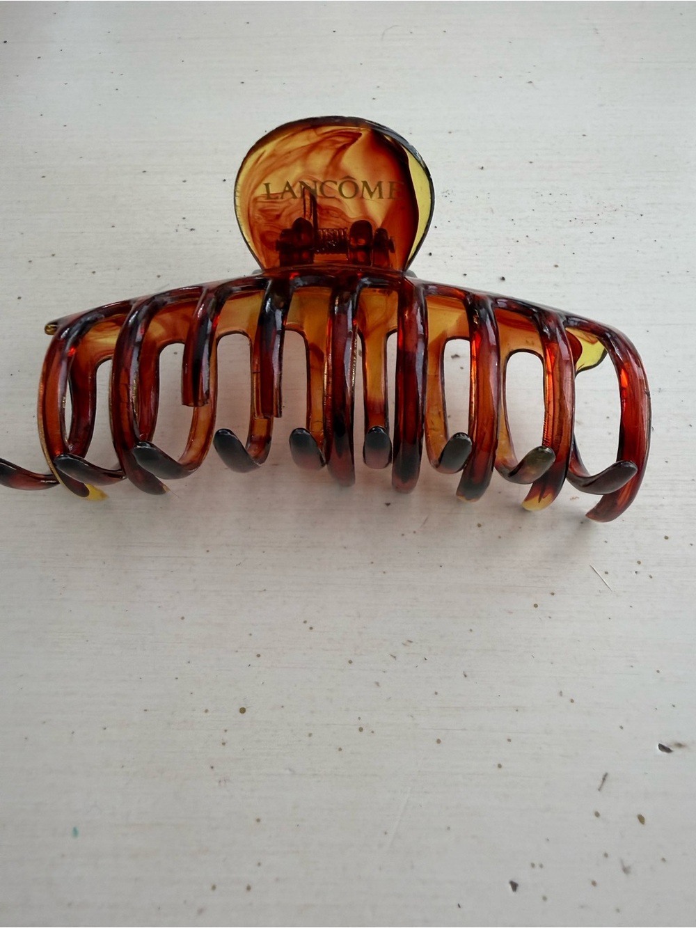 Lancôme Tortoiseshell Amber Hair Claw Clip